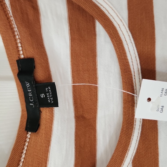 JCrew Striped Skeeveless Top -Small NWT - Picture 2 of 5